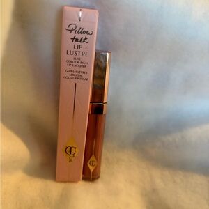 Charlotte Tilbury Lip Lustre Lip Lacquer Pillow Talk 0.11 oz Brand New in Box